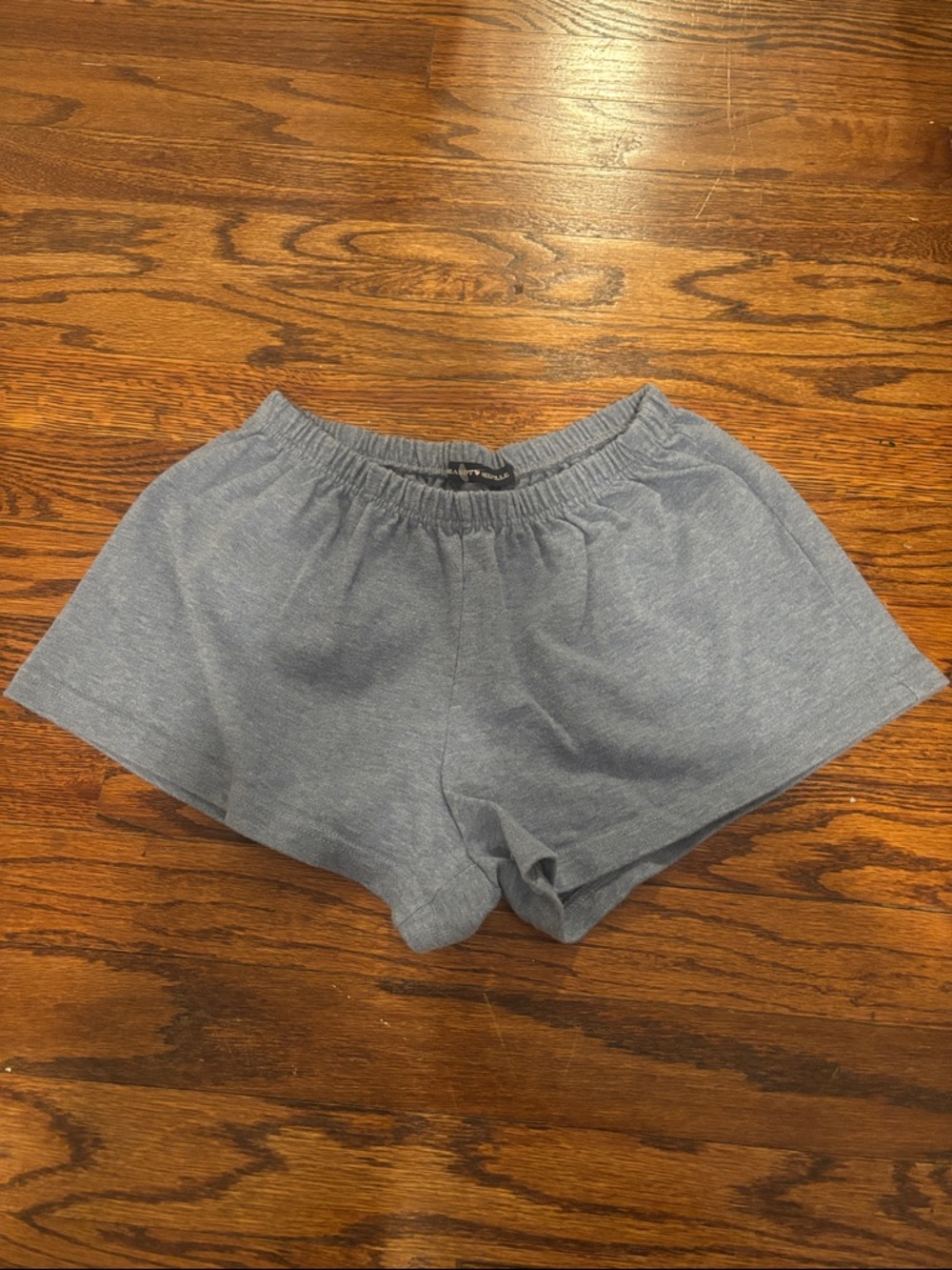 Brandy Melville Women’s Light Blue Heather Lounge Shorts One Size